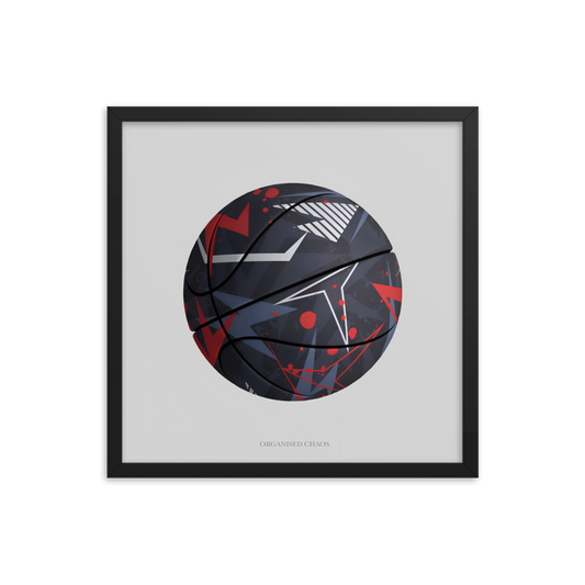 Basketball 2.0 - Framed Poster