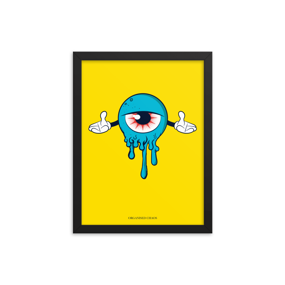 Eyez King - Framed Poster