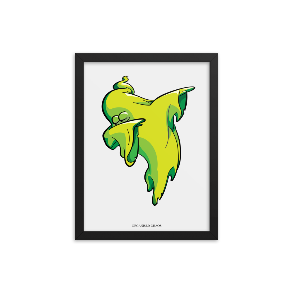 Dabby Ghost - Framed Poster