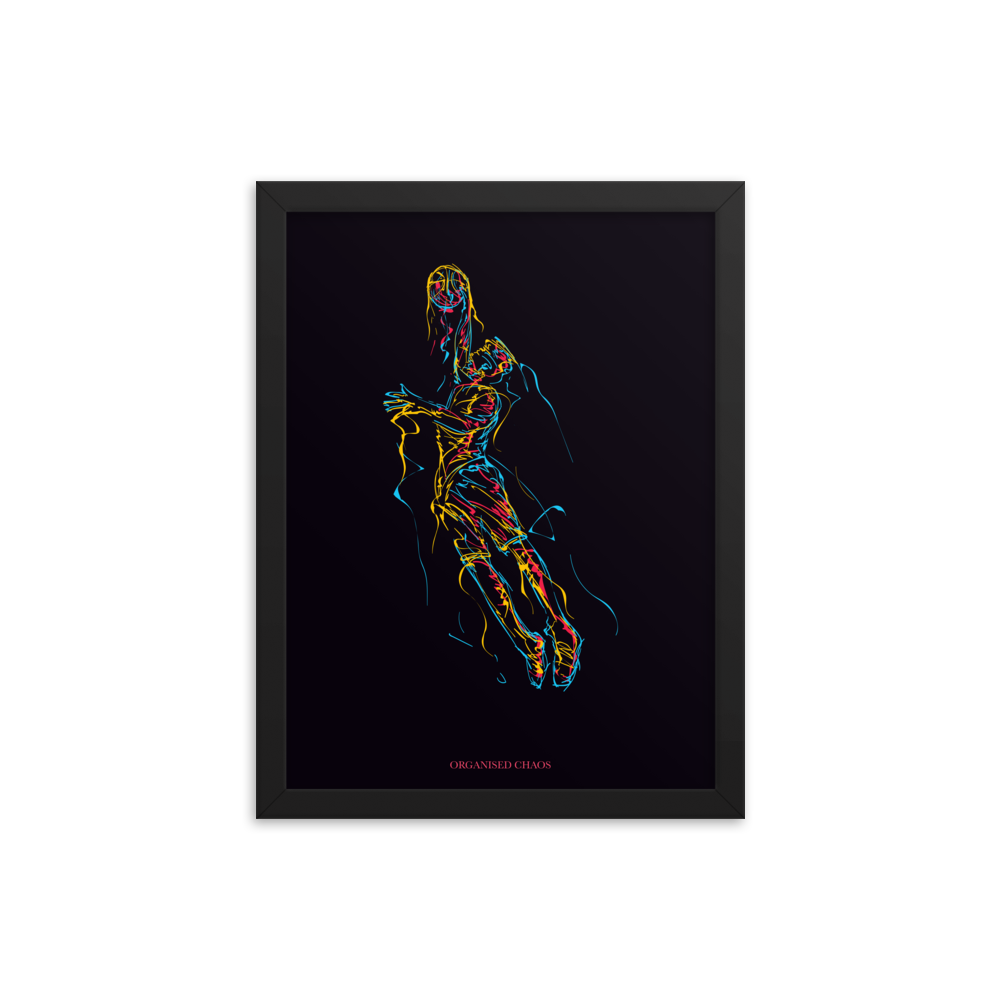Baller Lines - Framed Poster
