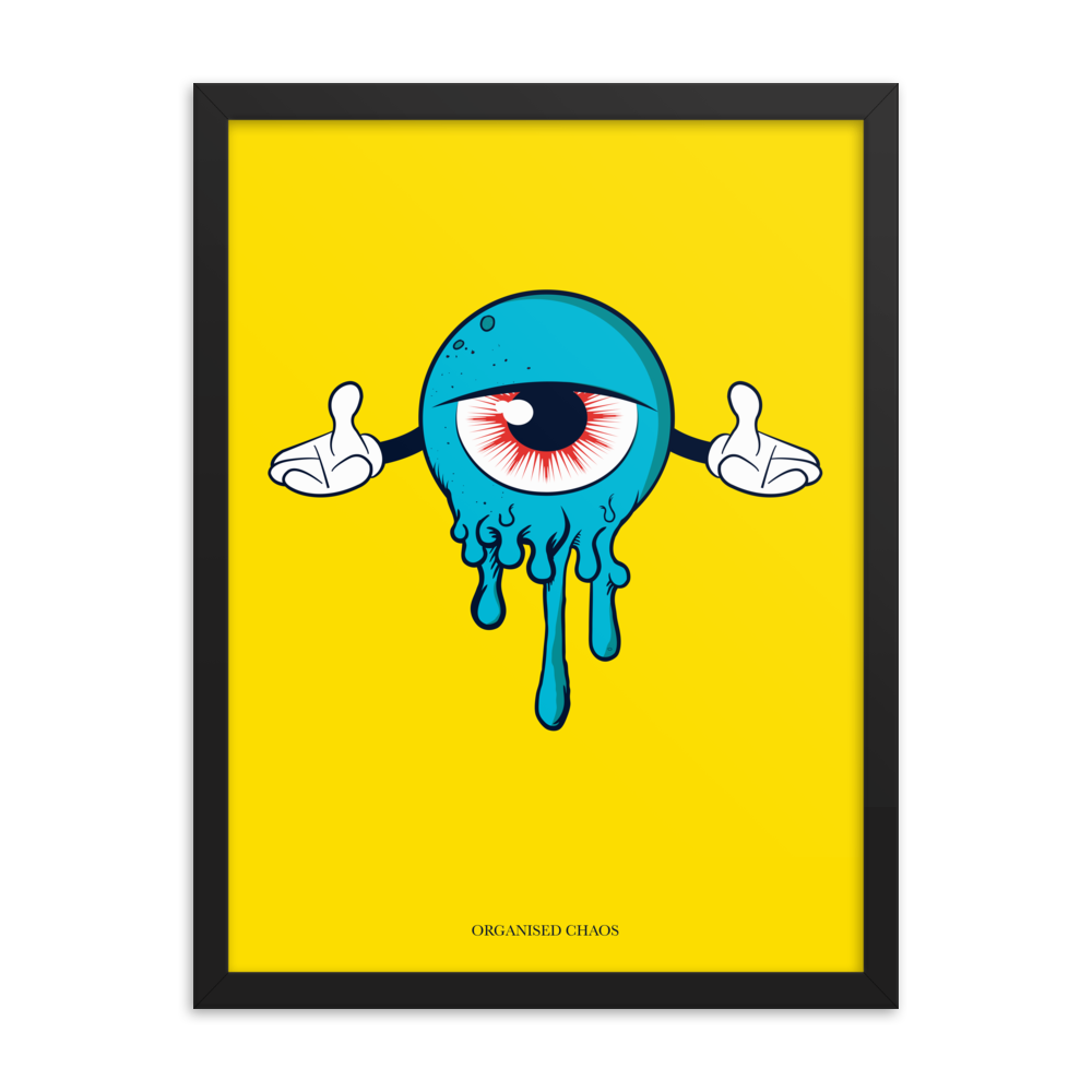 Eyez King - Framed Poster