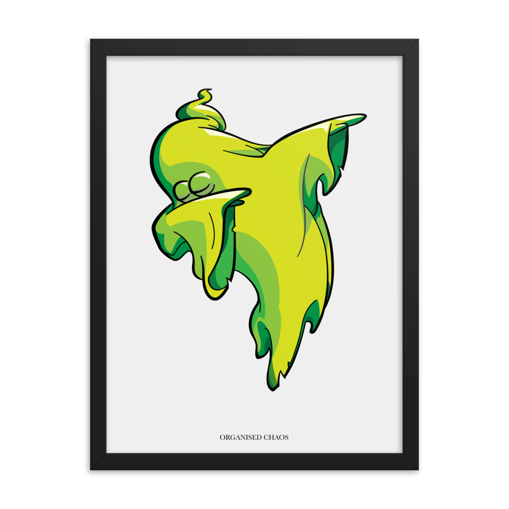 Dabby Ghost - Framed Poster