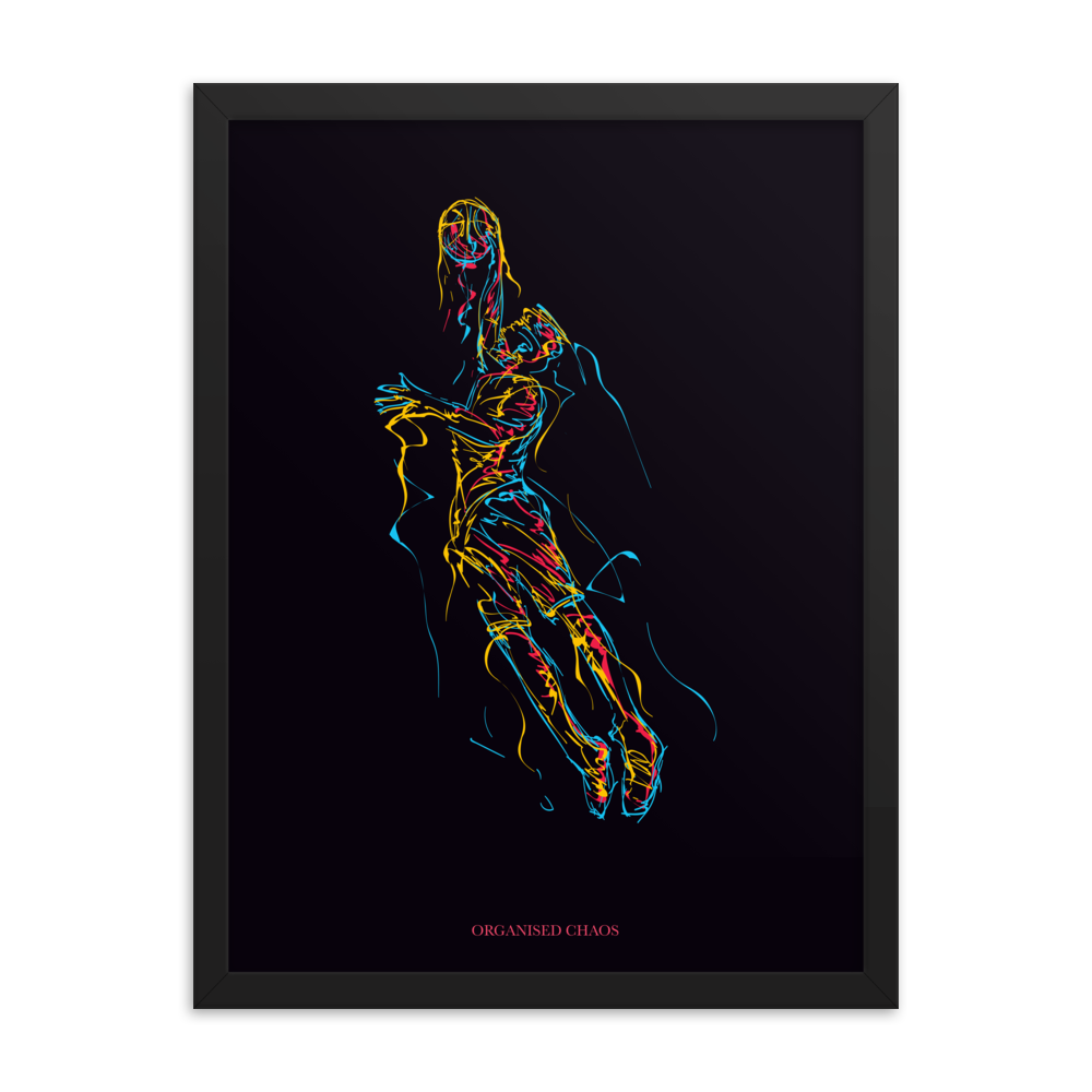 Baller Lines - Framed Poster