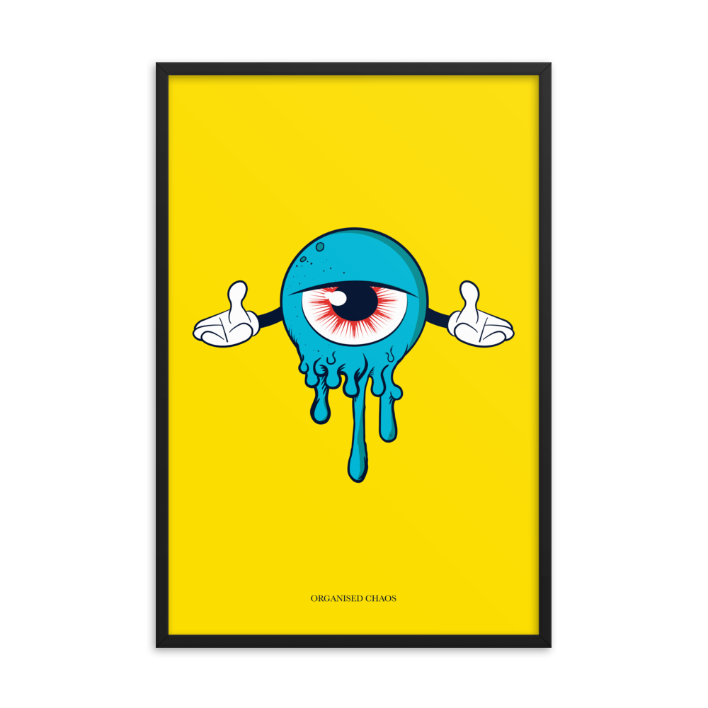 Eyez King - Framed Poster