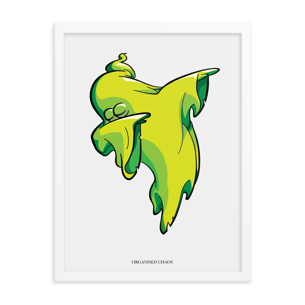 Dabby Ghost - Framed Poster
