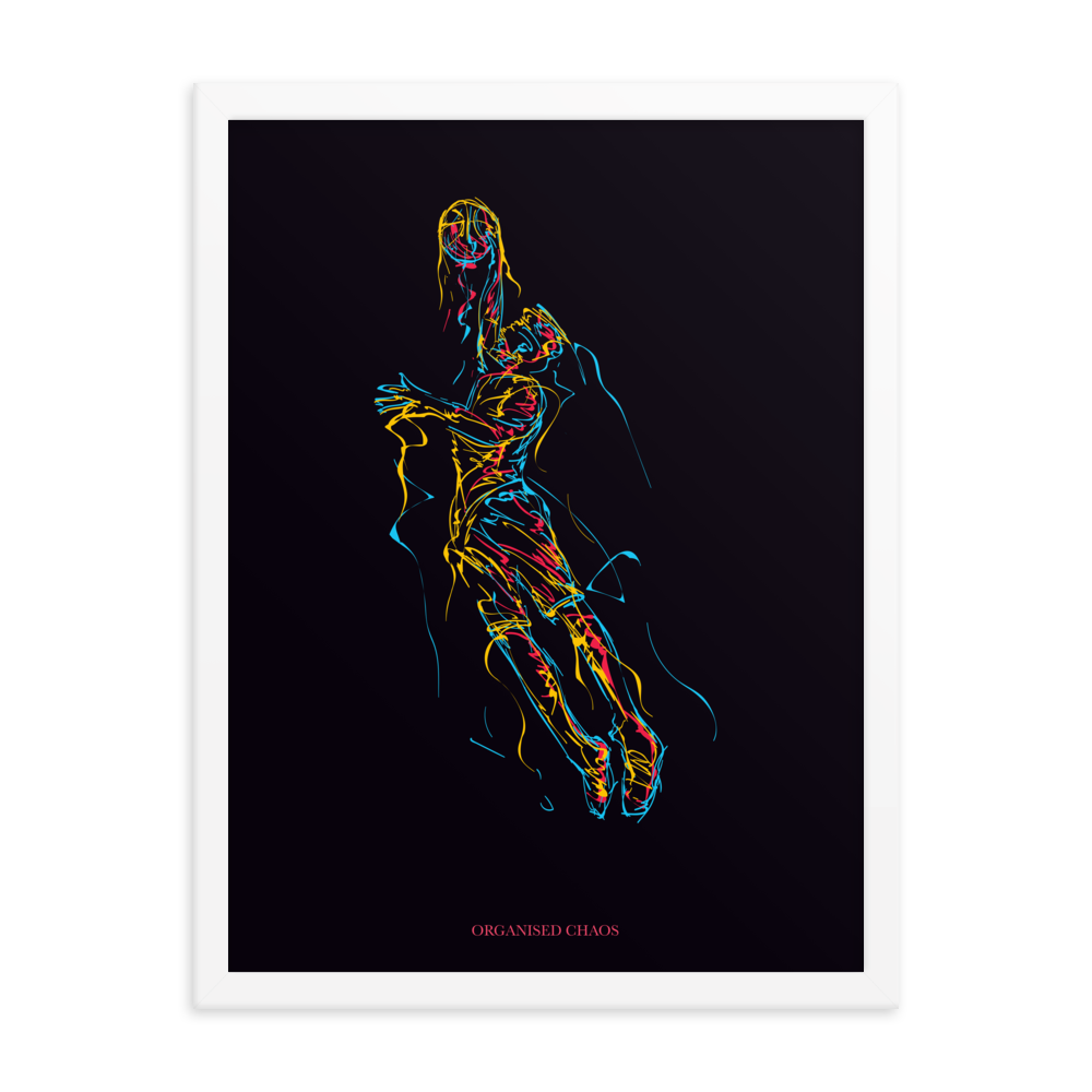 Baller Lines - Framed Poster