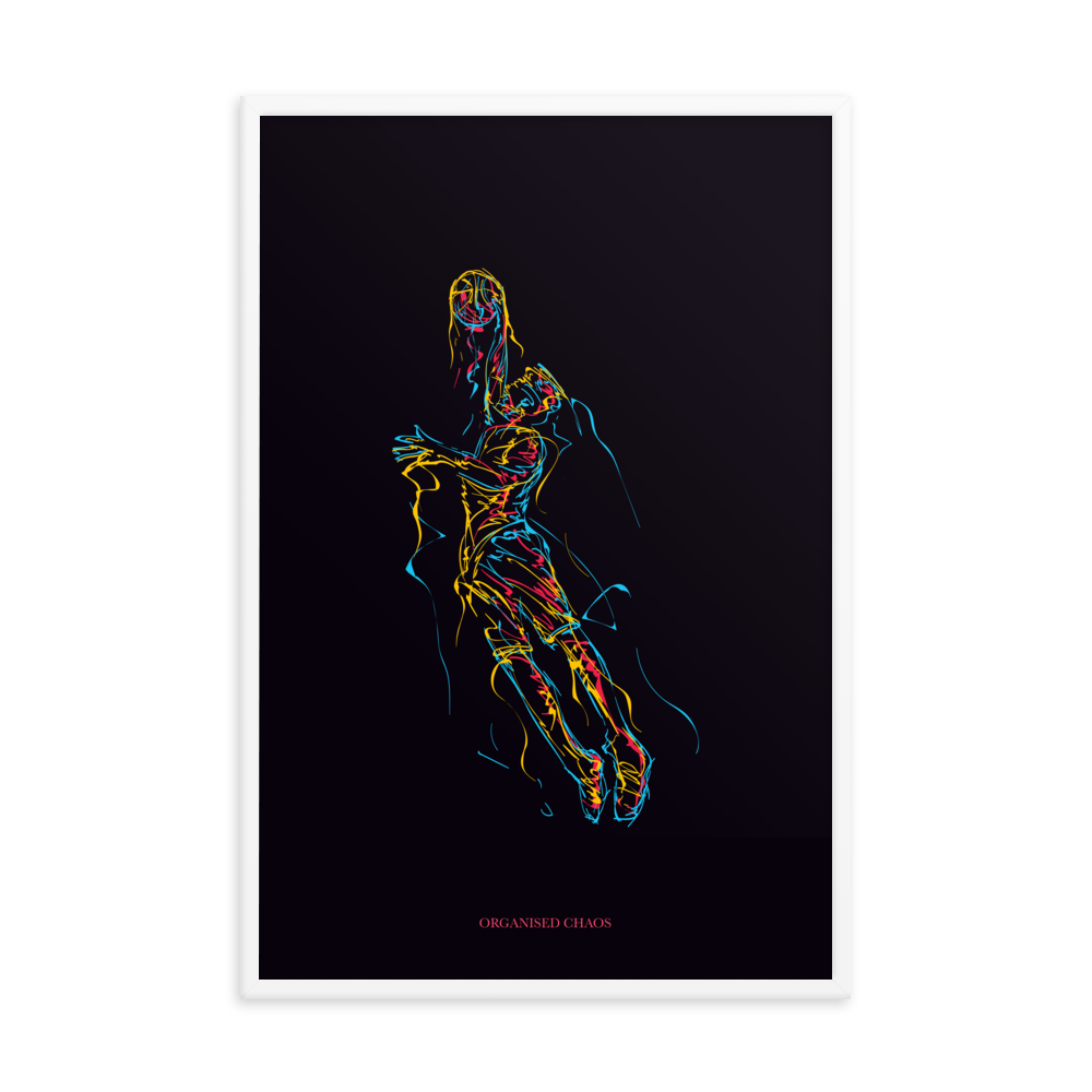 Baller Lines - Framed Poster