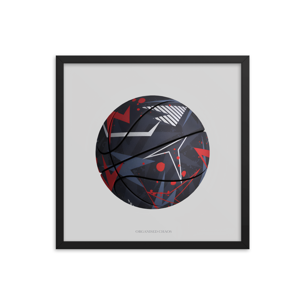 Basketball 2.0 - Framed Poster