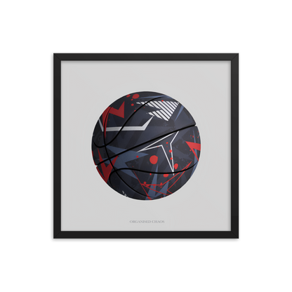 Basketball 2.0 - Framed Poster