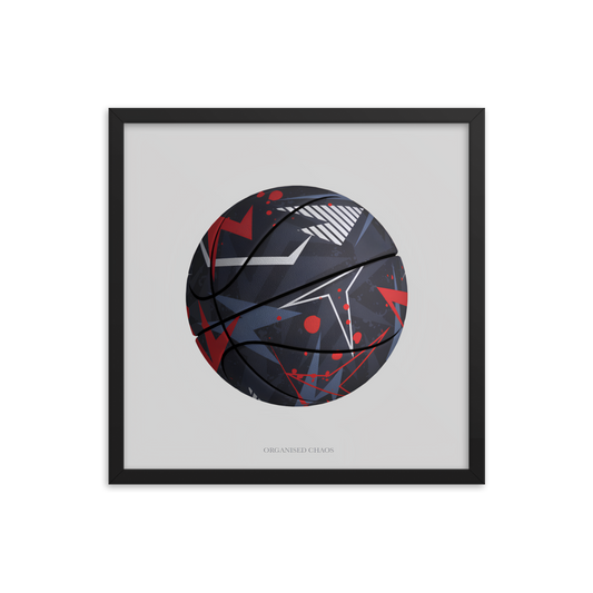 Basketball 2.0 Framed Poster