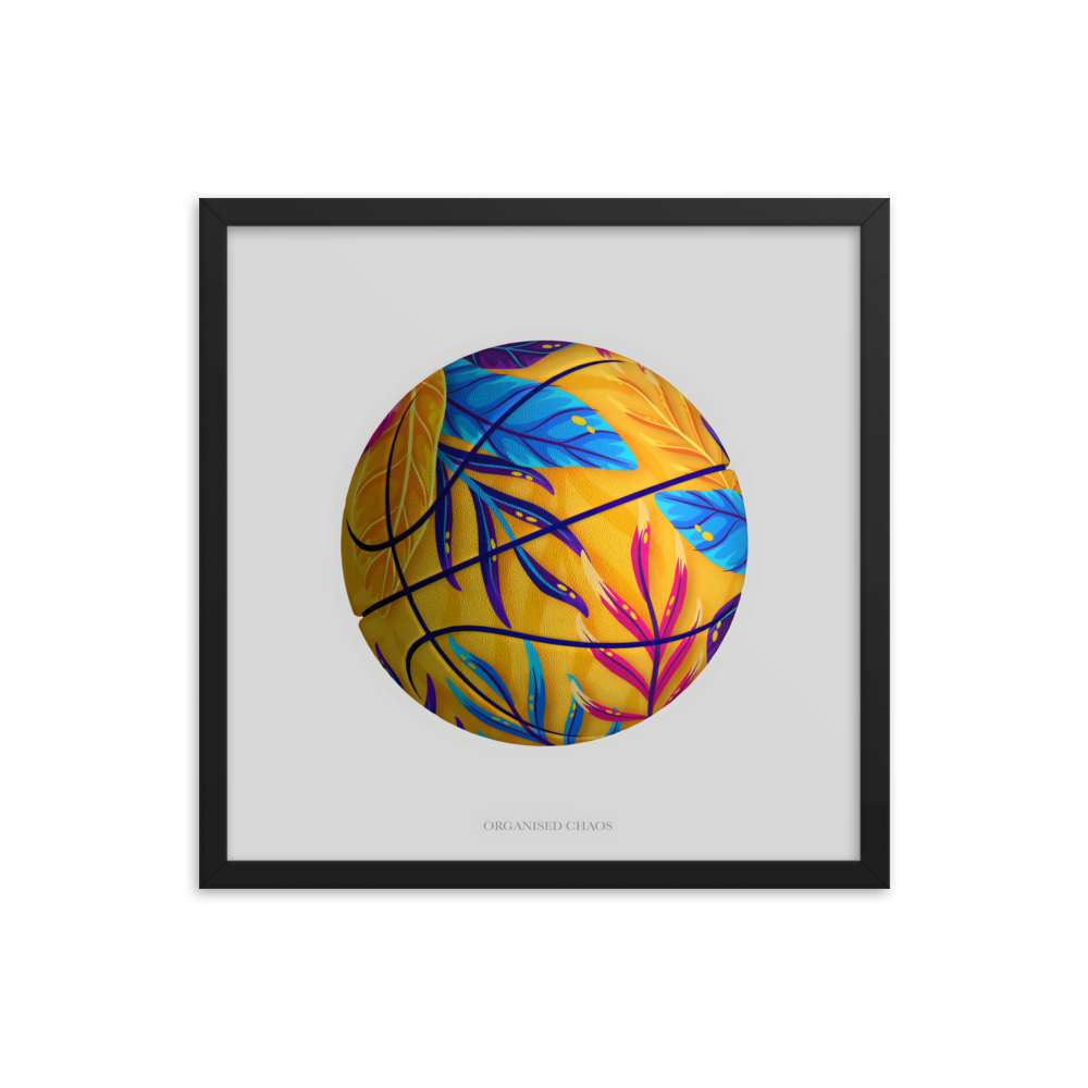 Basketball 7.0 - Framed Poster