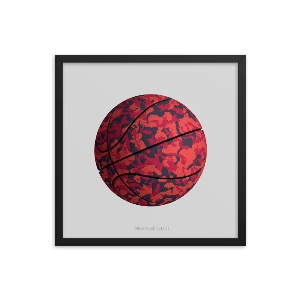 Basketball 18.0 - Framed Poster