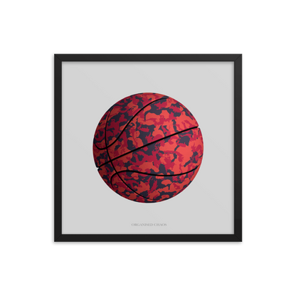 Basketball 18.0 - Framed Poster