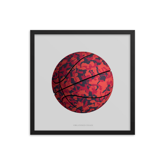 Basketball 18.0 - Framed Poster