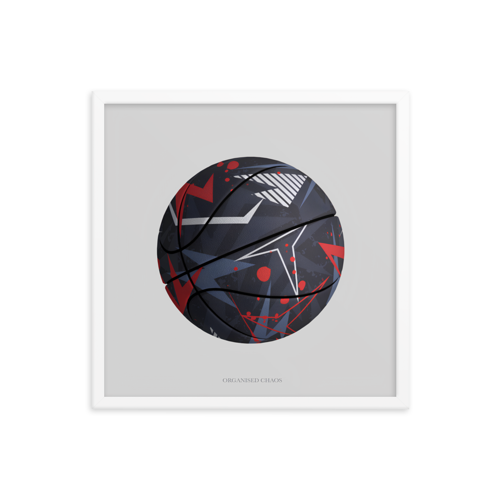 Basketball 2.0 - Framed Poster