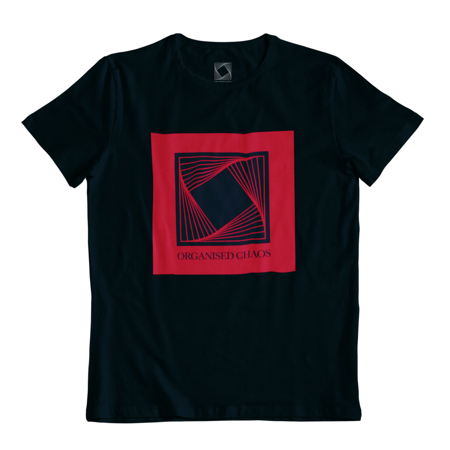 ORGANISED CHAOS Red Logo T-Shirt Men