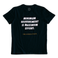 Minimum Requirement Is Maximum Effort Black T-Shirt Men