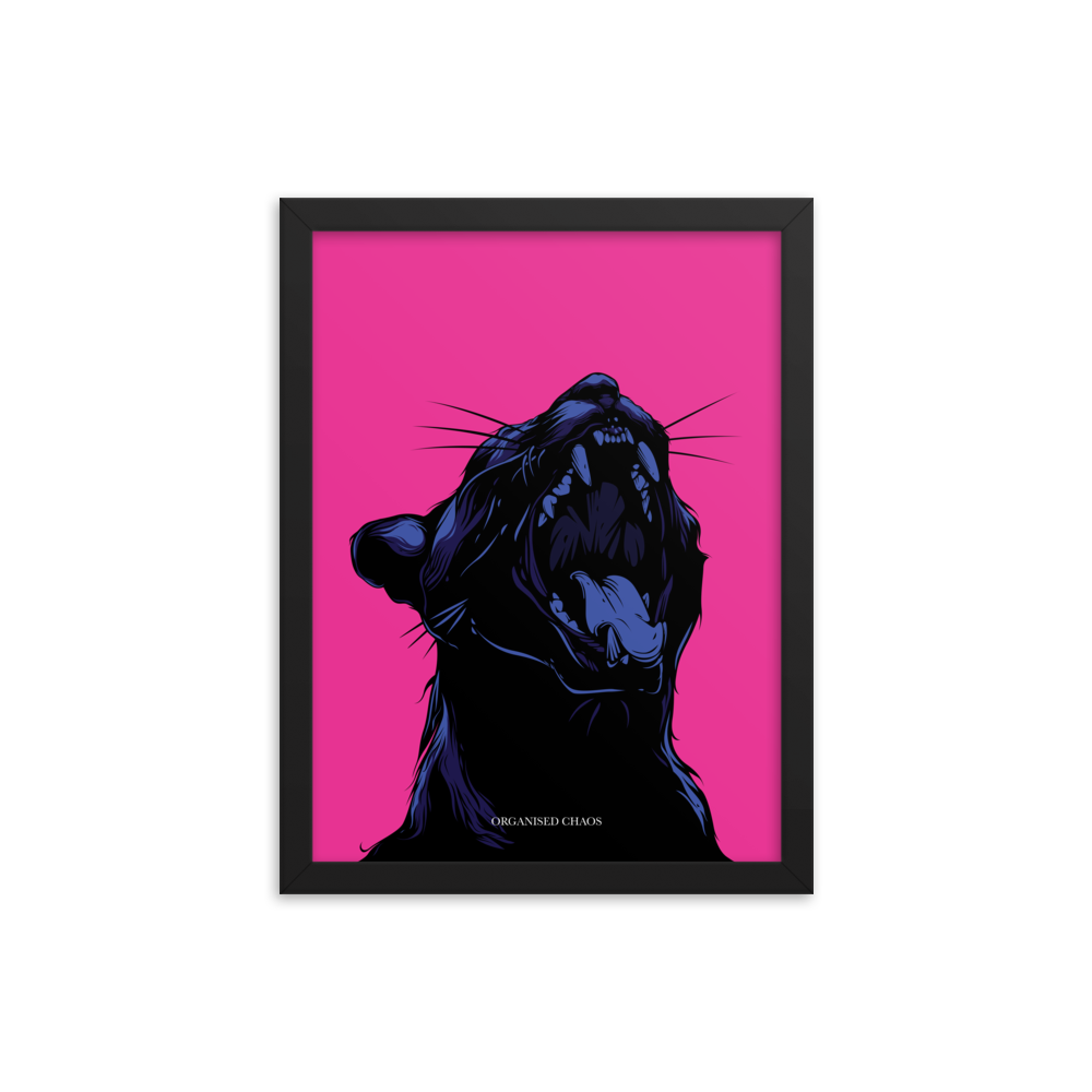 Velvet Puma - Framed Poster