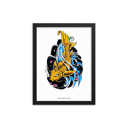 Japanese Gold Fish - Framed Poster