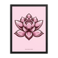 Lotus Flower - Framed Poster