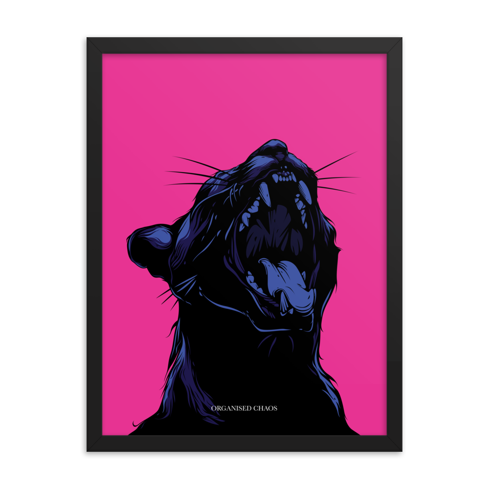 Velvet Puma - Framed Poster