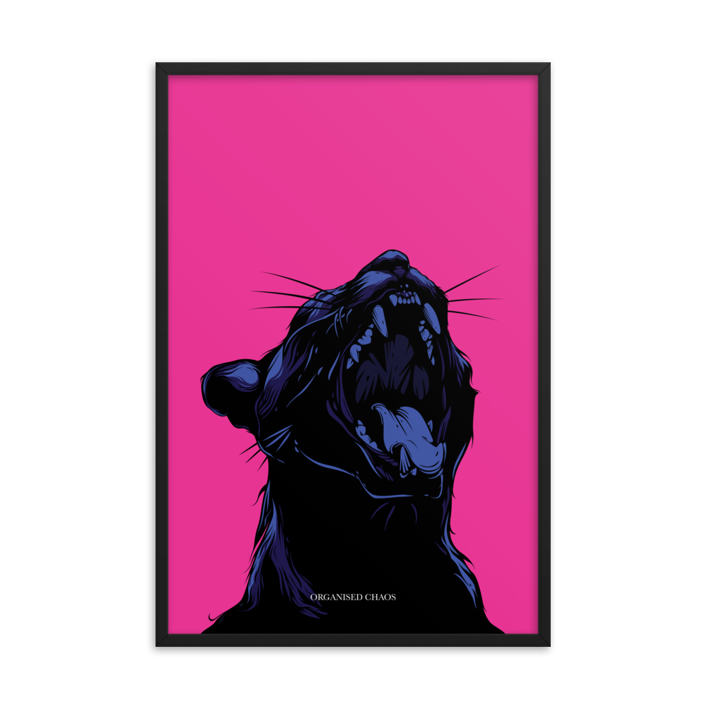 Velvet Puma - Framed Poster