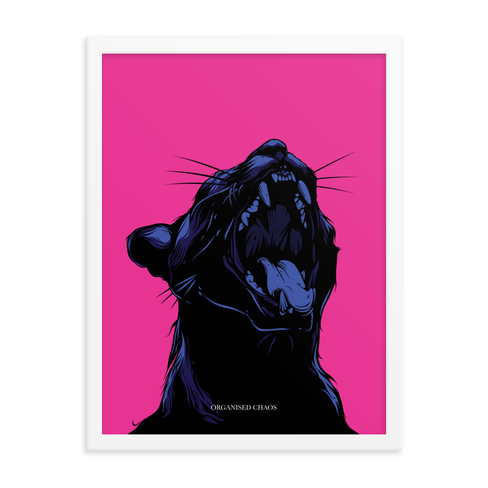 Velvet Puma - Framed Poster