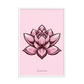 Lotus Flower - Framed Poster