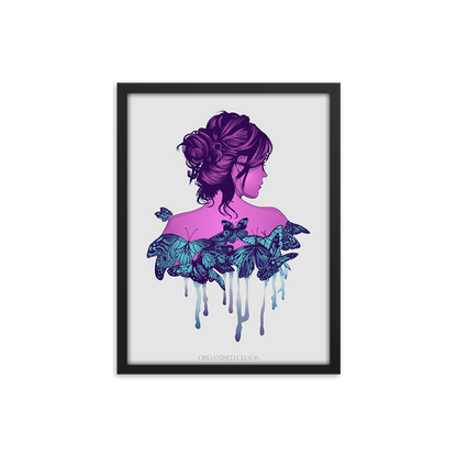 Butterfly Queen - Framed Poster